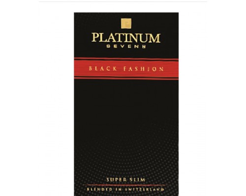 Купить Сигареты  Platinum Seven Superslims Black Fashion (Платинум Суперслимс Блэк Фэшн)оптом